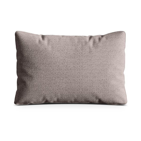 Szarobeżowa poduszka na sofę z materiału bouclé Kemi – Cosmopolitan Design