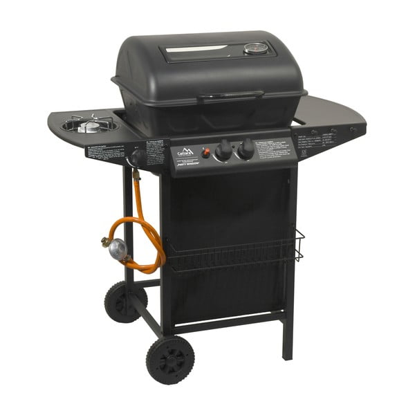 Grill gazowy na kółkach Cattara Party Window 2+1-image-2
