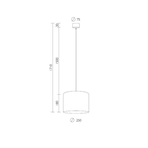 Biała lampa wisząca z wnętrzem w srebrnej barwie Sotto Luce Mika, ∅ 25 cm-image-1