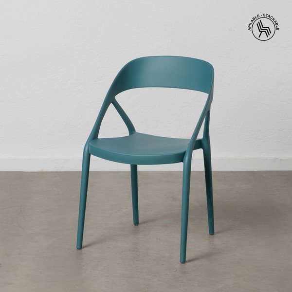Niebieskie plastikowe krzesła zestaw 2 szt. – Ixia-image-2