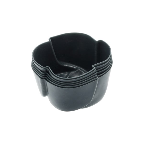 Silikonowe formy do pieczenia muffinów zestaw 6 szt. ø 7 cm Rose – Blomsterbergs-image-2