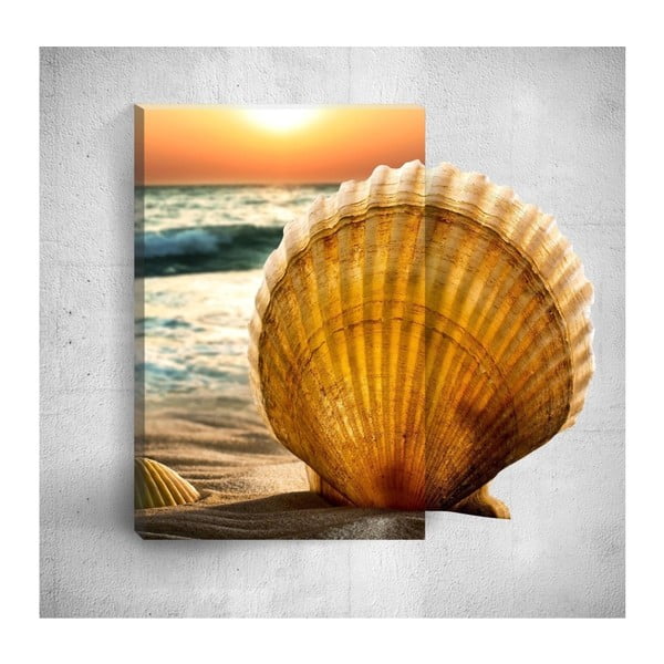 Obraz 3D Mosticx Seashell, 40x60 cm