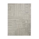 Szarobeżowy wełniany dywan tkany ręcznie 140x200 cm Elva  – Flair Rugs