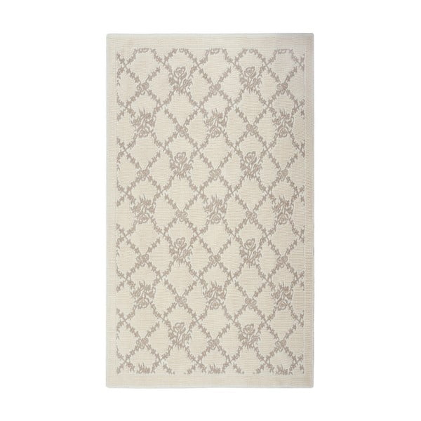 Kremowy dywan bawełniany Floorist Mira, 120x180 cm