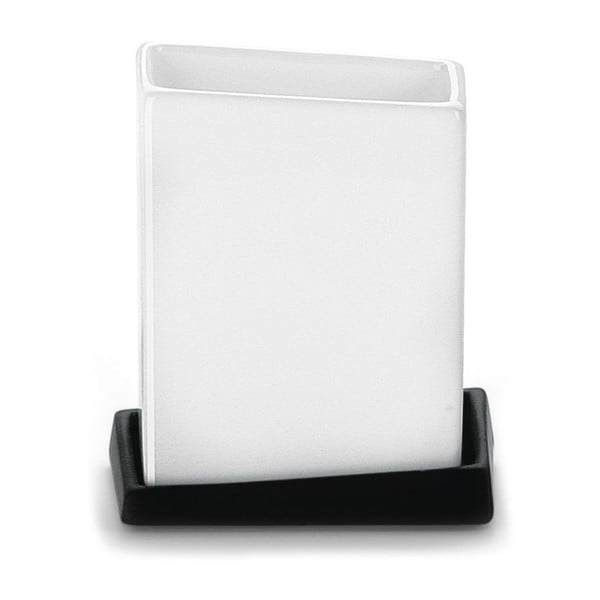 Pojemnik White&Black Glass, 10x12x7 cm