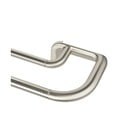 Stalowy regulowany podwójny karnisz 76 - 213 cm Twilight – Umbra