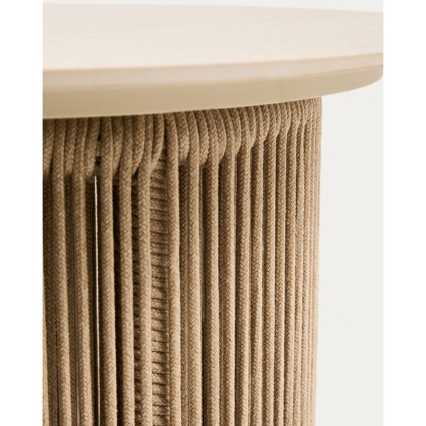 Metalowy okrągły stolik ogrodowy ø 55 cm Orosei – Kave Home-image-4