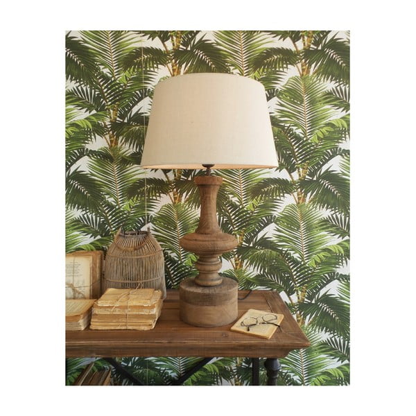 Lampa stołowa z drewna mangowca Orchidea Milano Alessandro, ⌀ 45 cm
