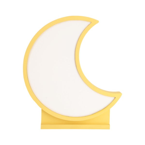 Żółta lampka dziecięca Moon – Candellux Lighting