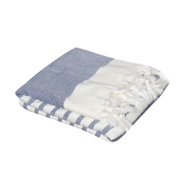 Ręcznik hammam Terry Navy Blue, 95x170 cm