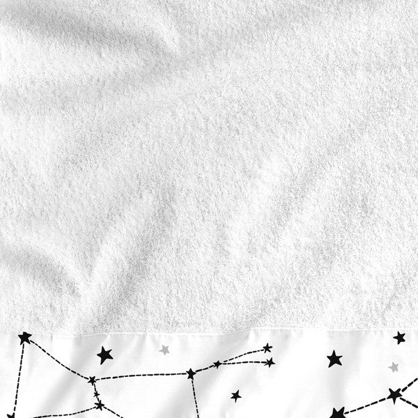 Zestaw 2 bawełnianych ręczników Blanc Constellation-image-1