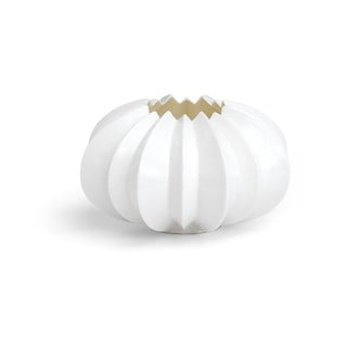 Biały porcelanowy świecznik Kähler Design Stella, ⌀ 13,5 cm