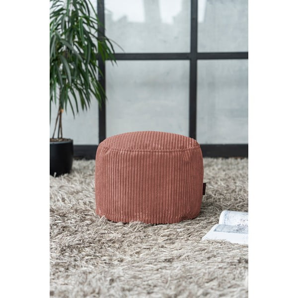 Ceglasty sztruksowy worek do siedzenia Mini – SLOWDOWN-image-1