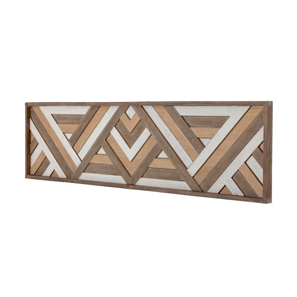 Drewniana dekoracja ścienna 122x33 cm Lunna − Bloomingville-image-3