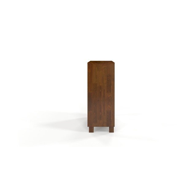 Komoda z litego drewna sosnowego SKANDICA Viveca Dark-image-2