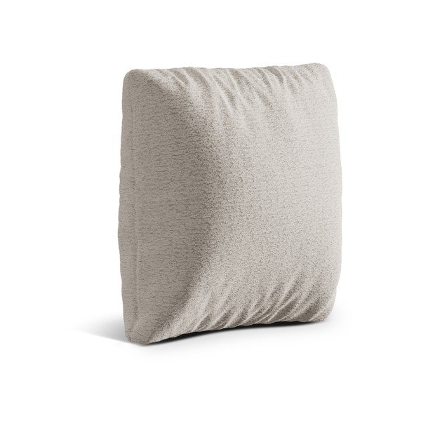 Beżowa poduszka na sofę z materiału bouclé Kemi – Cosmopolitan Design-image-1