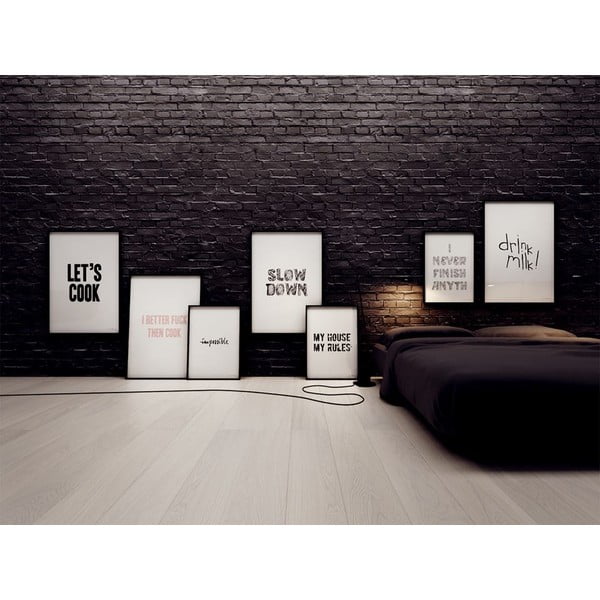 Plakat I better fuck than cook, 100x70 cm-image-4