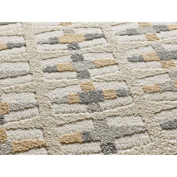 Dywan w kolorze kości słoniowej 133x190 cm Baresa – Universal-image-2