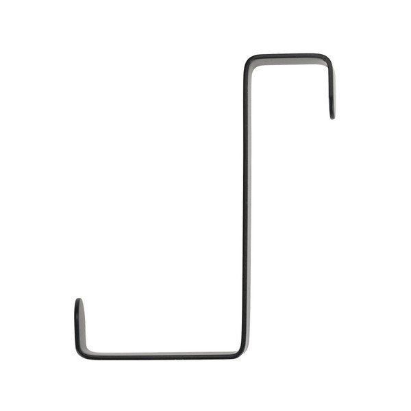 Zestaw 4 czarnych matowych haczyków na drzwi-image-4