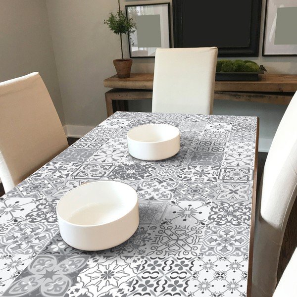 Zestaw 60 naklejek na meble Ambiance Tiles Stickers For Furniture Virginio, 15x15 cm