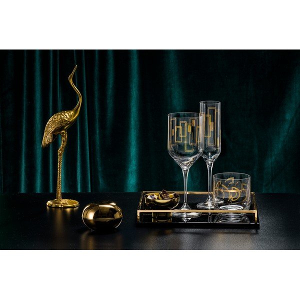 Zestaw 6 szklanek Crystalex Luxury Contour, 330 ml-image-1
