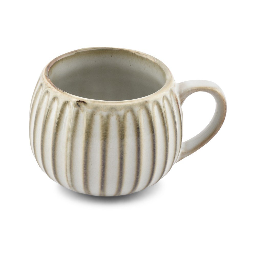 Brązowy/beżowy kamionkowy kubek 400 ml Arto – S|P Collection (zdjęcie 4)