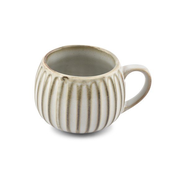 Brązowy/beżowy kamionkowy kubek 400 ml Arto – S|P Collection-image-3