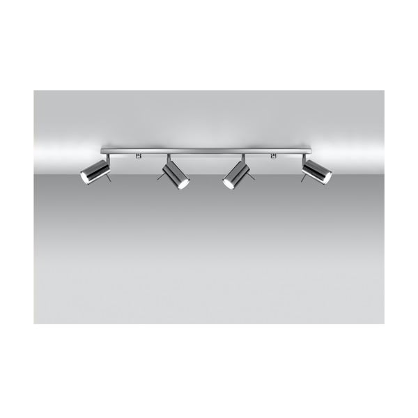 Lampa sufitowa w kolorze srebra Sollux Etna 4L-image-2