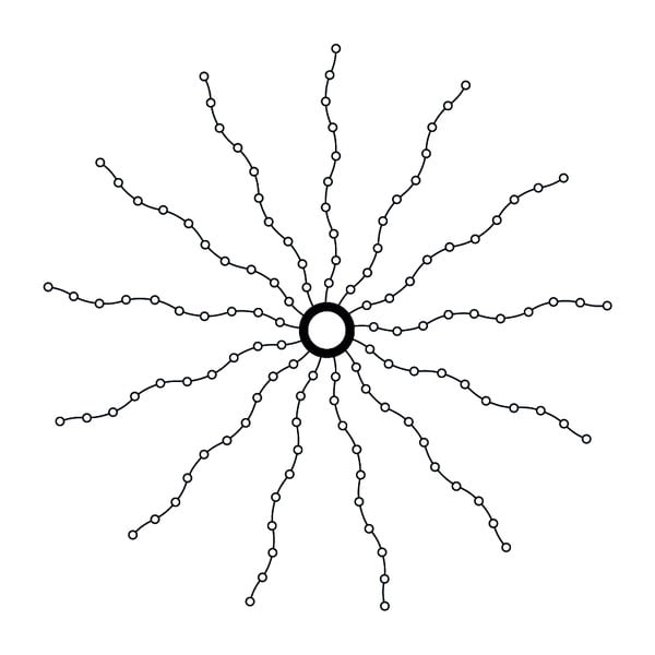 Girlanda świetlna liczba żarówek 273 szt. długość 500 cm Knirke – Sirius