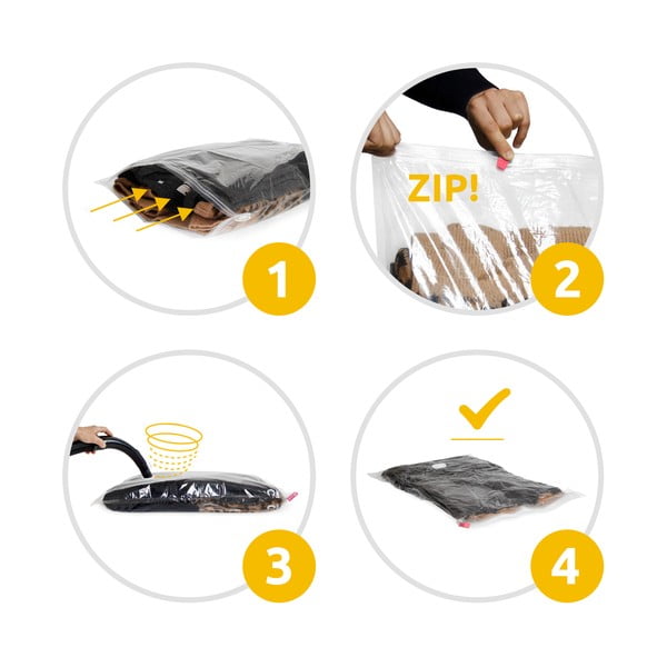 Worki próżniowe zestaw 2 szt. Aspi Form XL – Compactor-image-3