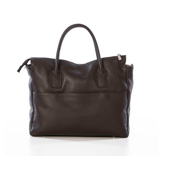 Skórzana torebka Grana Dark Brown-image-2