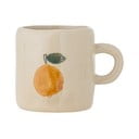 Kremowy ceramiczny kubek dla dzieci 230 ml Agnes – Bloomingville Mini