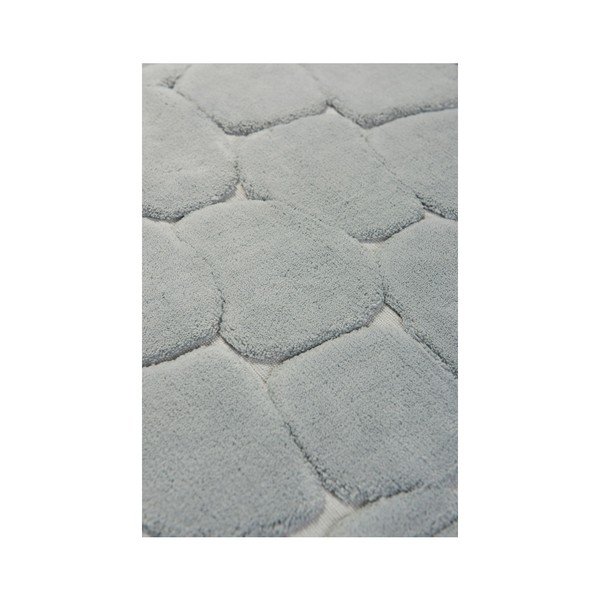 Zestaw 2 szarych bawełnianych dywaników łazienkowych Confetti Bathmats Parma Grey-image-2