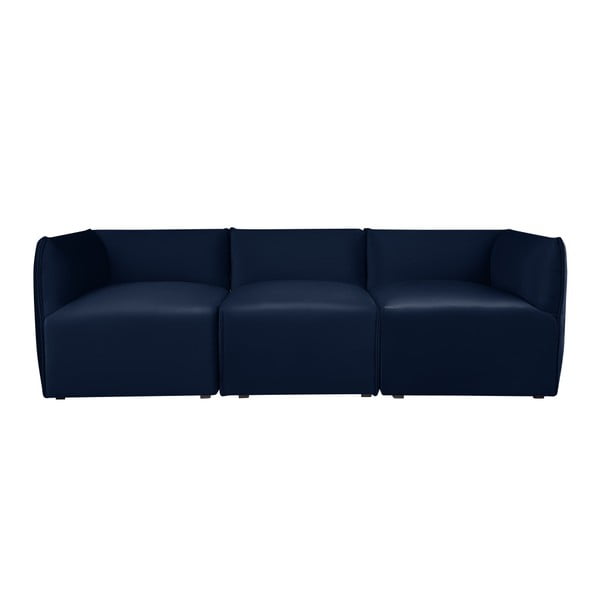 Granatowa modułowa sofa 3-osobowa Norrsken Ebbe