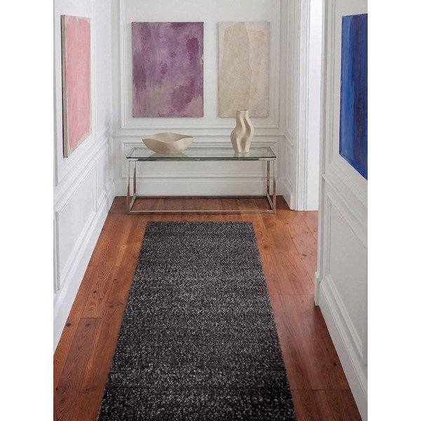 Ciemnoszary chodnik z materiału bouclé tkany ręcznie 80x200 cm Notting Hill Portobello – Ted Baker-image-1