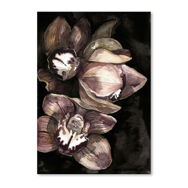 Plakat Americanflat Rusted Orchid by Claudia Libenberg, 30x42 cm