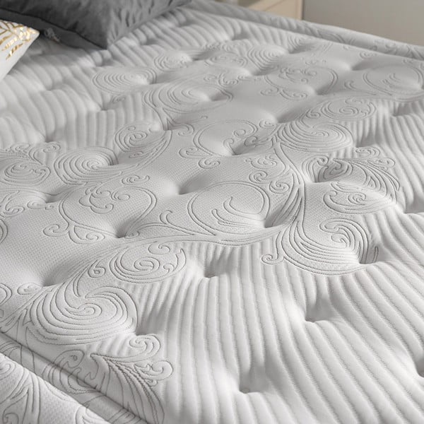 Średnio twardy/ekstra twardy sprężynowy materac dwustronny 160x200 cm Atrium Spring Class – Moonia-image-1