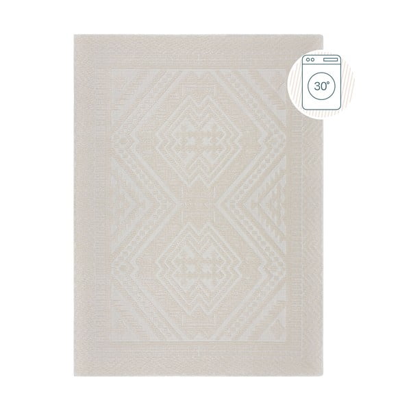 Kremowy dywan z szenilu odpowiedni do prania 80x160 cm Jaipur – Flair Rugs