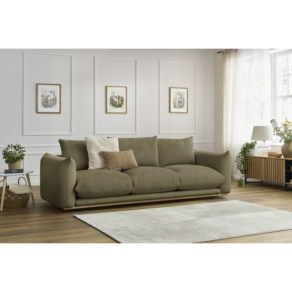 Jasnozielona sofa 265 cm Ernest – Bobochic Paris-image-1