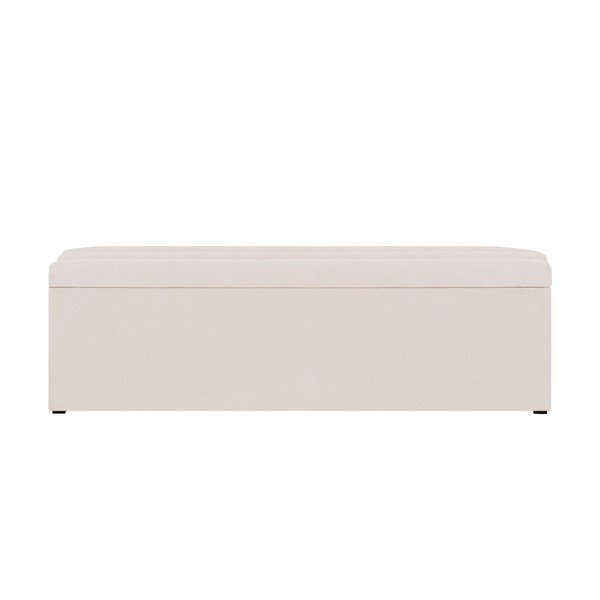 Kremowa otomana ze schowkiem Cosmopolitan Design LA, 180x47 cm-image-1