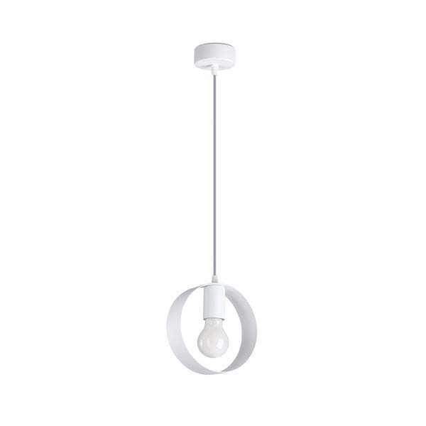 Biała lampa wisząca ø 18 cm Lammi – Nice Lamps