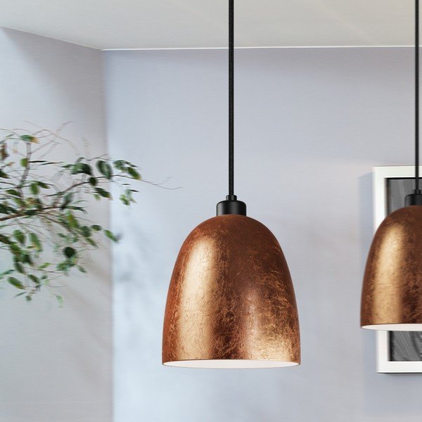 Srebrna lampa wisząca Sotto Luce Awa, ⌀ 17 cm-image-2