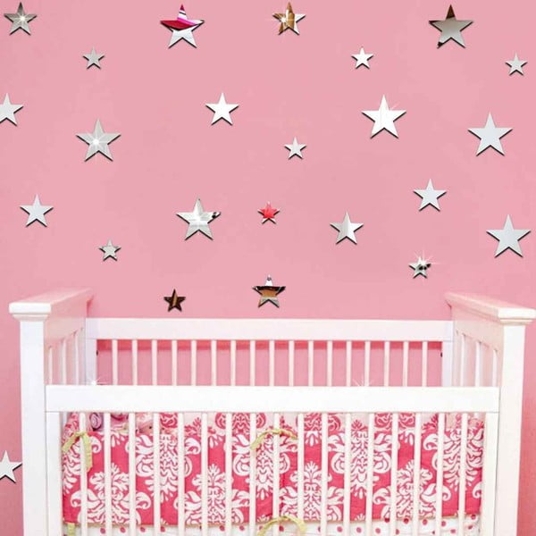 Zestaw 20 naklejek lustrzanych Ambiance Stars-image-2