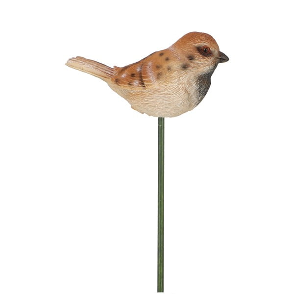 Wbijane dekoracje ogrodowe z żywicy polimerowej zestaw 4 szt. Bird – Esschert Design-image-4