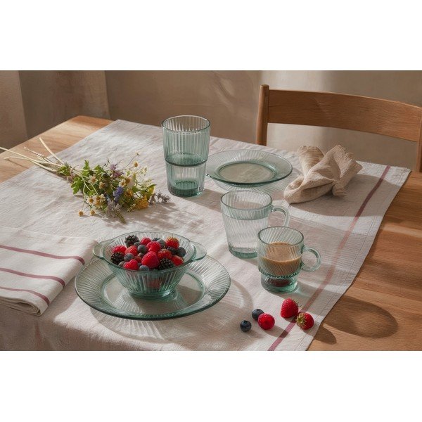 Zielony szklany kubek 430 ml Verde – Orion-image-1