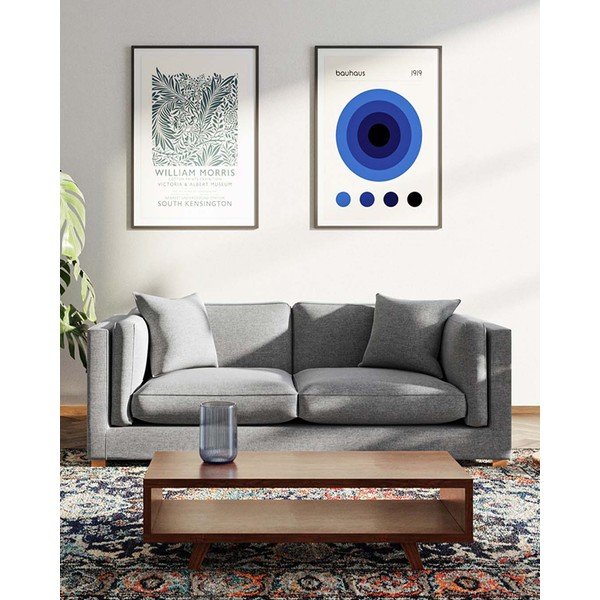 Szara sofa 235 cm Pomo – Ame Yens-image-3