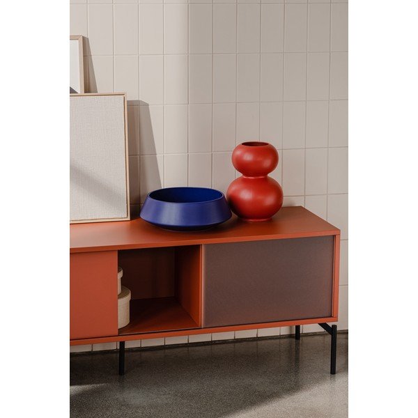 Czerwony ceramiczny wazon (wysokość 36 cm) Tuga – noo.ma-image-3