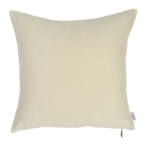 Kremowa poszewka na poduszkę Mike & Co. NEW YORK Honey Plain Collection, 45x45 cm