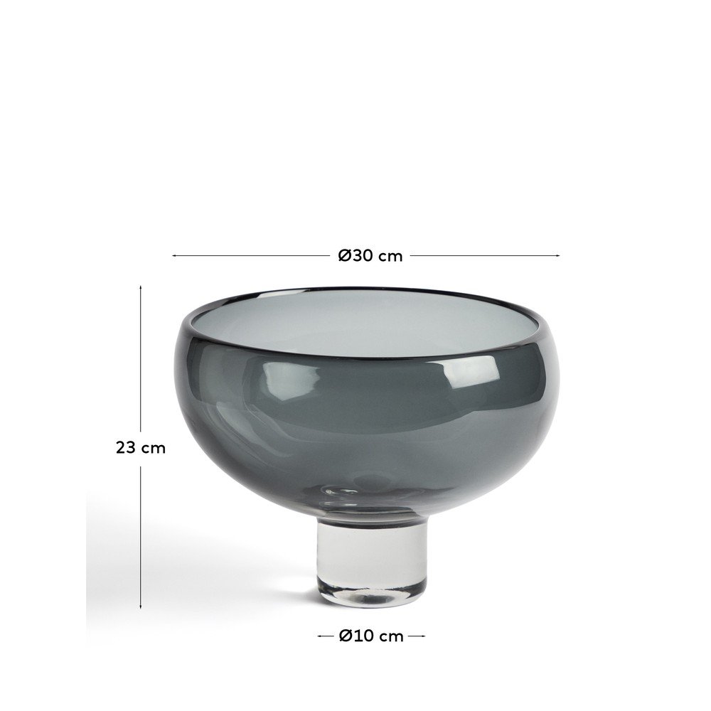 Szklana miska dekoracyjna ø 31 cm Sirau – Kave Home (zdjęcie 7)