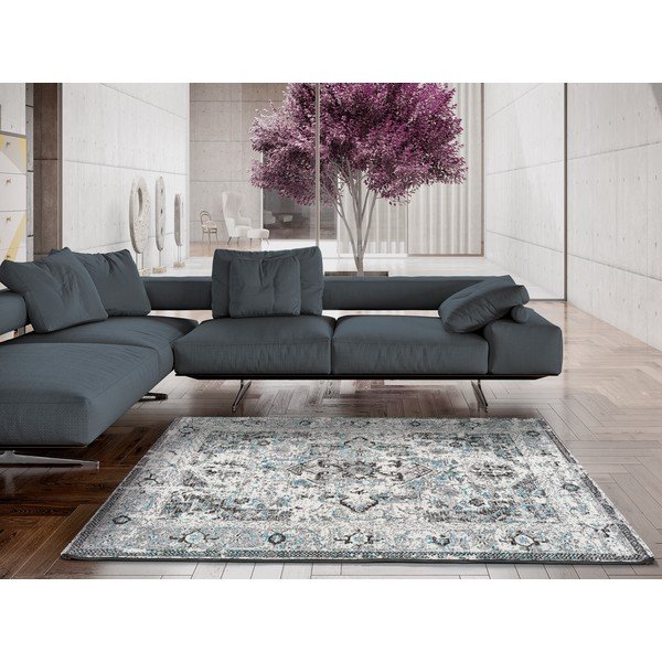 Niebieski dywan Universal Bukit, 200x290 cm-image-1